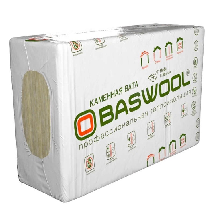 Утеплитель BASWOOL Фасад 110 1200х600х50 мм, 6 шт. уп